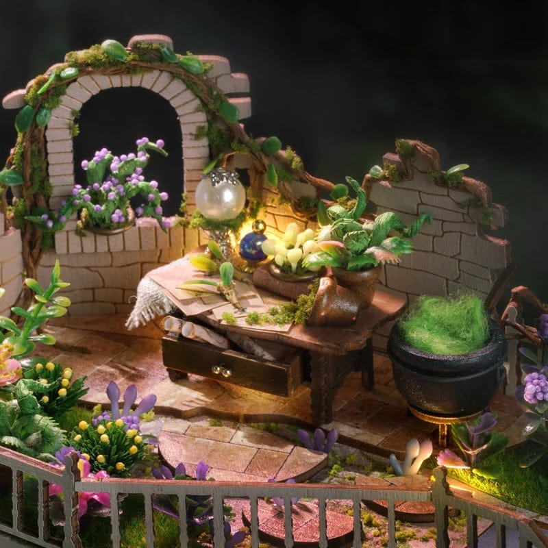 Puzzle Magic | Maison Magique Puzzle 3d Monde Miniature | Maison Magique