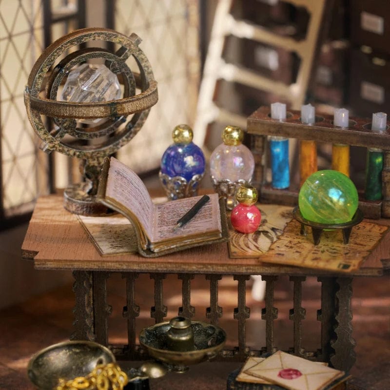 Puzzle Magic | Maison Magique Puzzle 3d Monde Miniature | Maison Magique