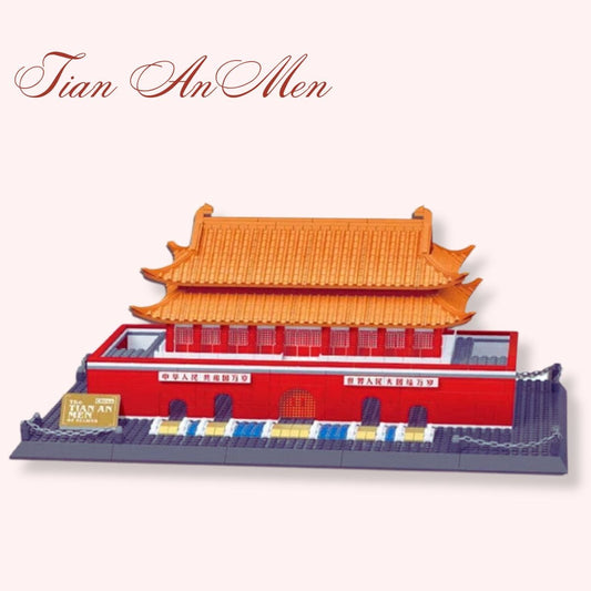 Puzzle Monument Historique | Le Tiananmen Puzzle 3d Culture Asiatique | Le Tiananmen