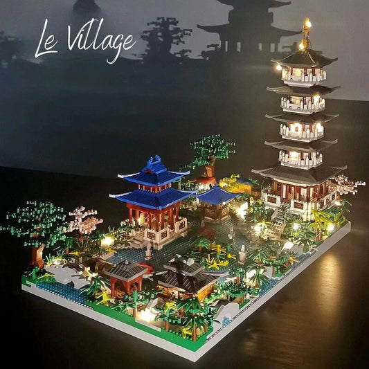 Puzzle Monuments Asiatiques | Le Village Puzzle 3d Culture Asiatique | Le Village