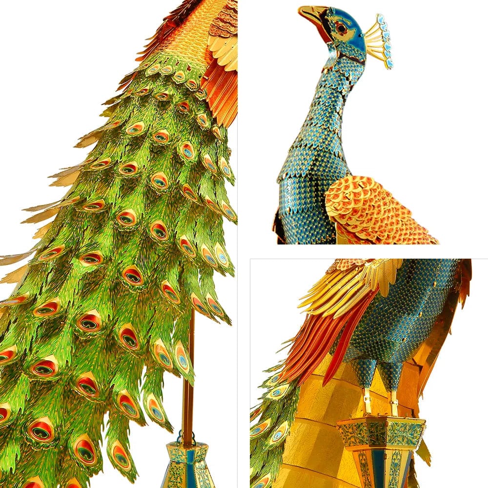 Puzzle Paon Puzzle 3d Animaux | Le Grand Paon