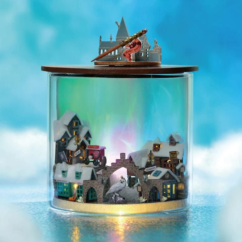 Puzzle Paysage Neige | Le Village Enneigé  Puzzle 3d Monde Miniature | Le Village Enneigé
