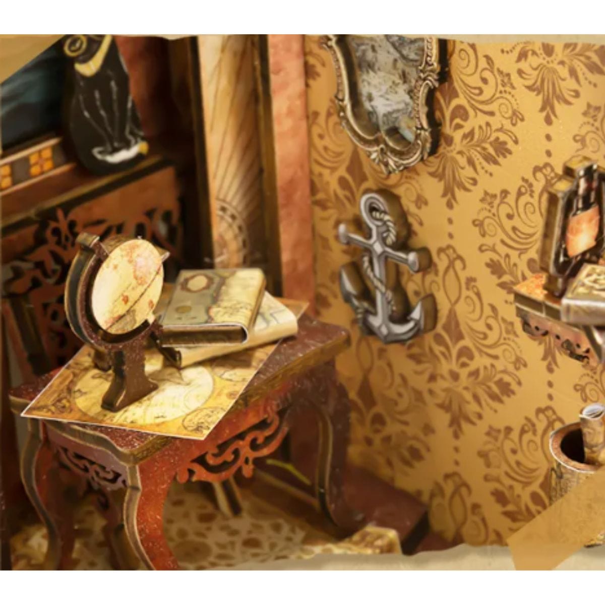 Puzzle Paysage| Souvenir de Marin Puzzle 3d Book Nook | Souvenir de Marin