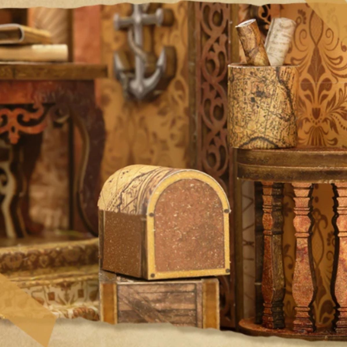 Puzzle Paysage| Souvenir de Marin Puzzle 3d Book Nook | Souvenir de Marin