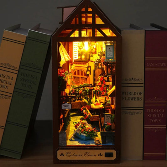 Puzzle Villes du Monde | Ville de Colmar Puzzle 3d Book Nook | Ville de Colmar