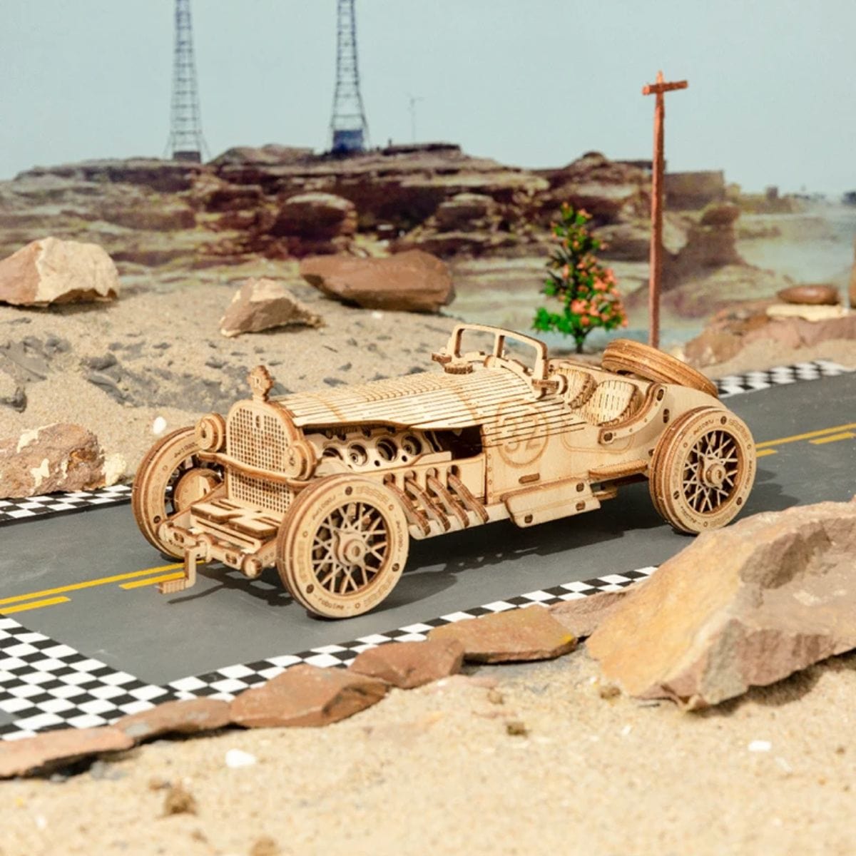 Puzzle Voiture Ancienne Puzzle 3d Voiture | Elégance Sport