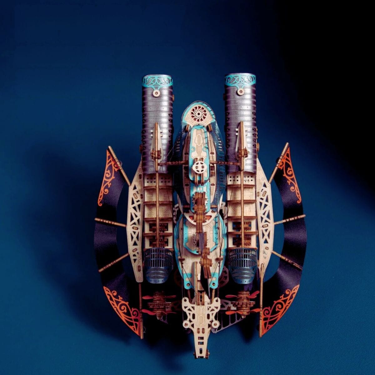 Steampunk 3D puzzle | Avion  Puzzle 3d Avion | Aircraft Thunder