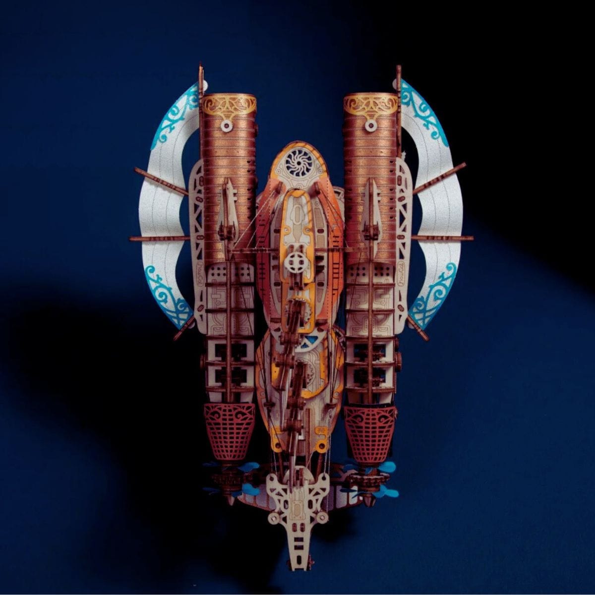 Steampunk 3D puzzle | Avion  Puzzle 3d Avion | Aircraft Thunder
