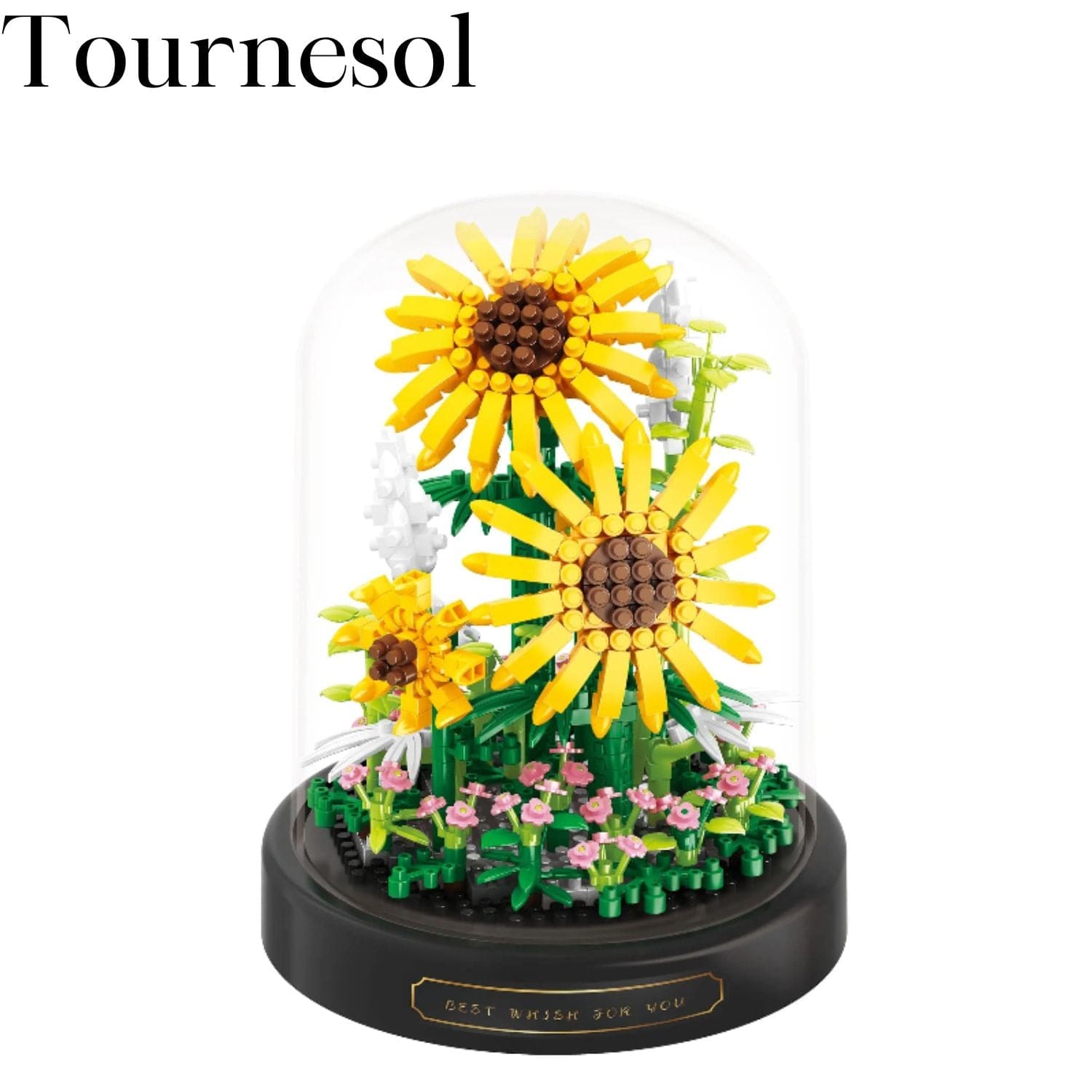 Tournesol 3D Pièces d'Exceptions Nature | Tournesol Scellé