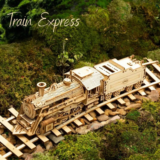 Train Puzzle Puzzle 3d Véhicules Lourds | Train Express