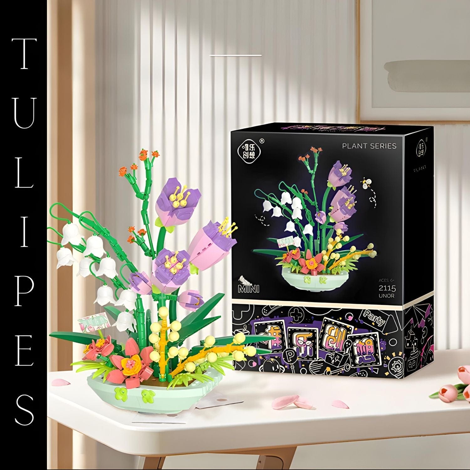 Tulipe 3D Pièces d'Exceptions Nature | Pot de Tulipes